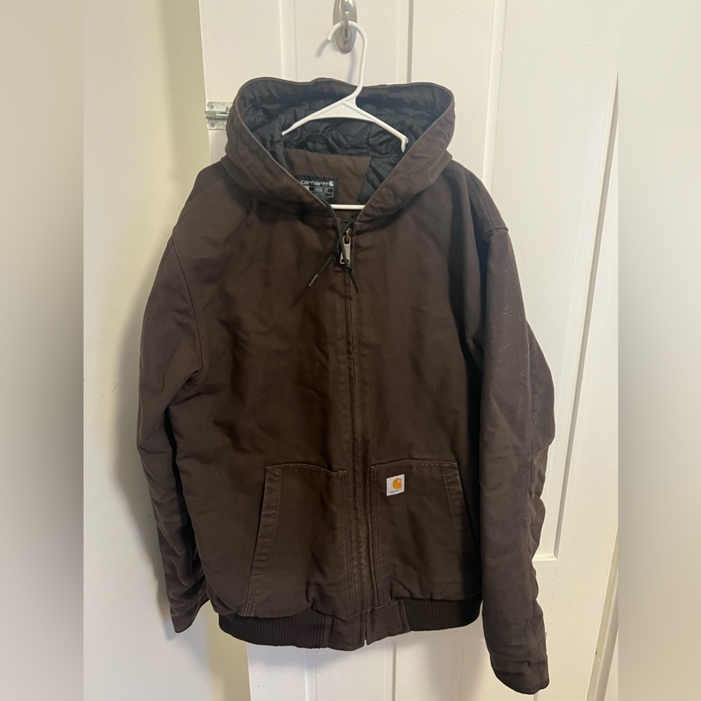 NWOT Never worn carhartt duck insulated jacket, size L